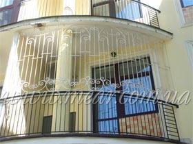 Решетки на балкон недорого
