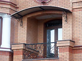 ограждения балконные кованые